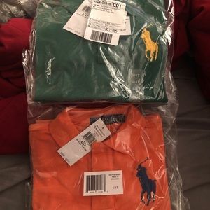 I’m selling 2 Ralph Lauren Polo Shirts, 4T.